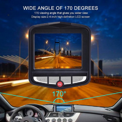 2.4'' Full HD 1080P Dash Cam Car DVR Front or Rear Camera Night Vision