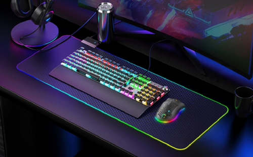 Wireless Mouse Gaming Optical Mouse Cordless 7 Color LED