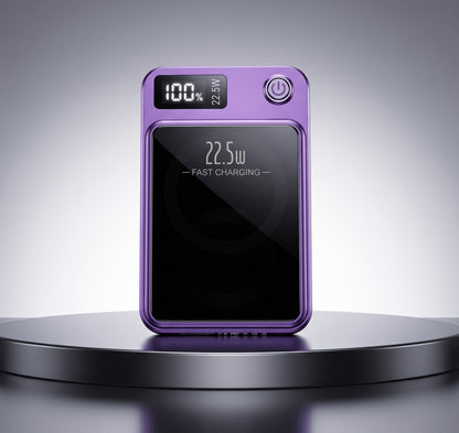 Magnetic Wireless Power Bank 10,000 mAh – 22.5W Fast Charging