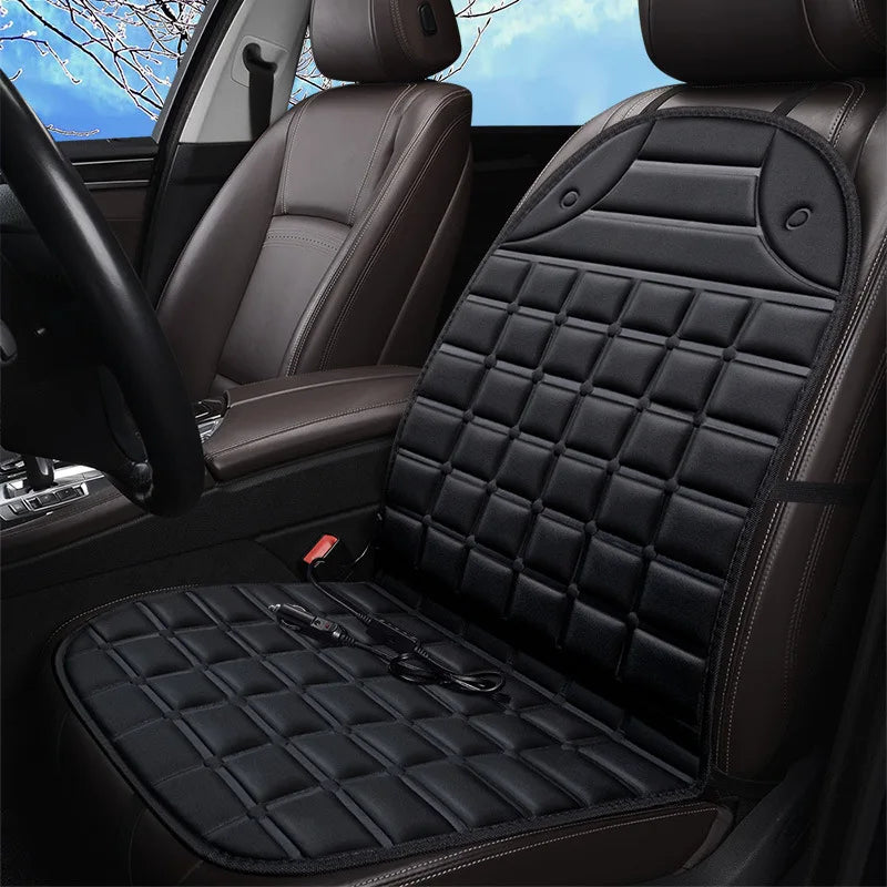 12V Heated Car Seat Cover – Universal Winter Seat Warmer