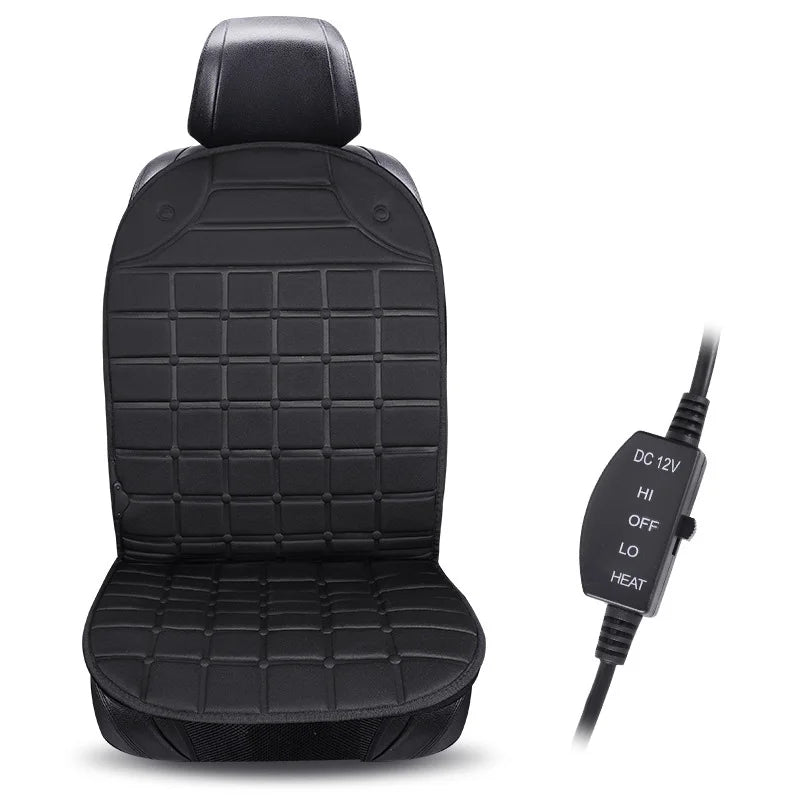 12V Heated Car Seat Cover – Universal Winter Seat Warmer