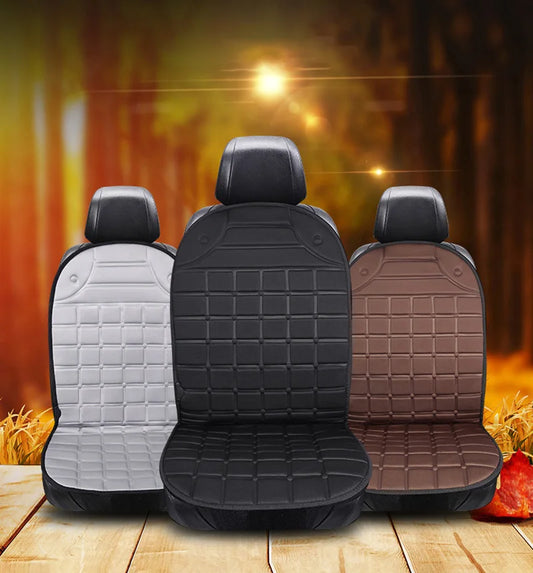 12V Heated Car Seat Cover – Universal Winter Seat Warmer