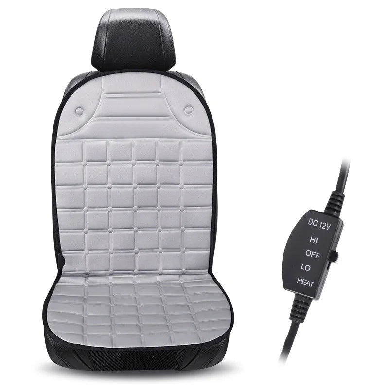 12V Heated Car Seat Cover – Universal Winter Seat Warmer